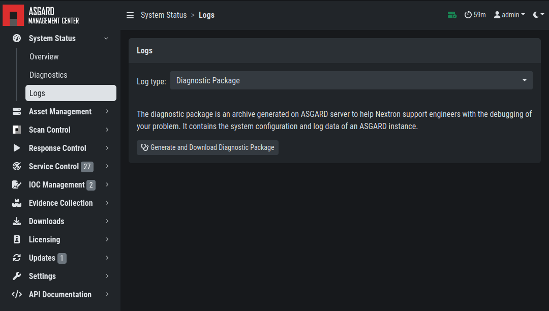 Diagnostics Pack