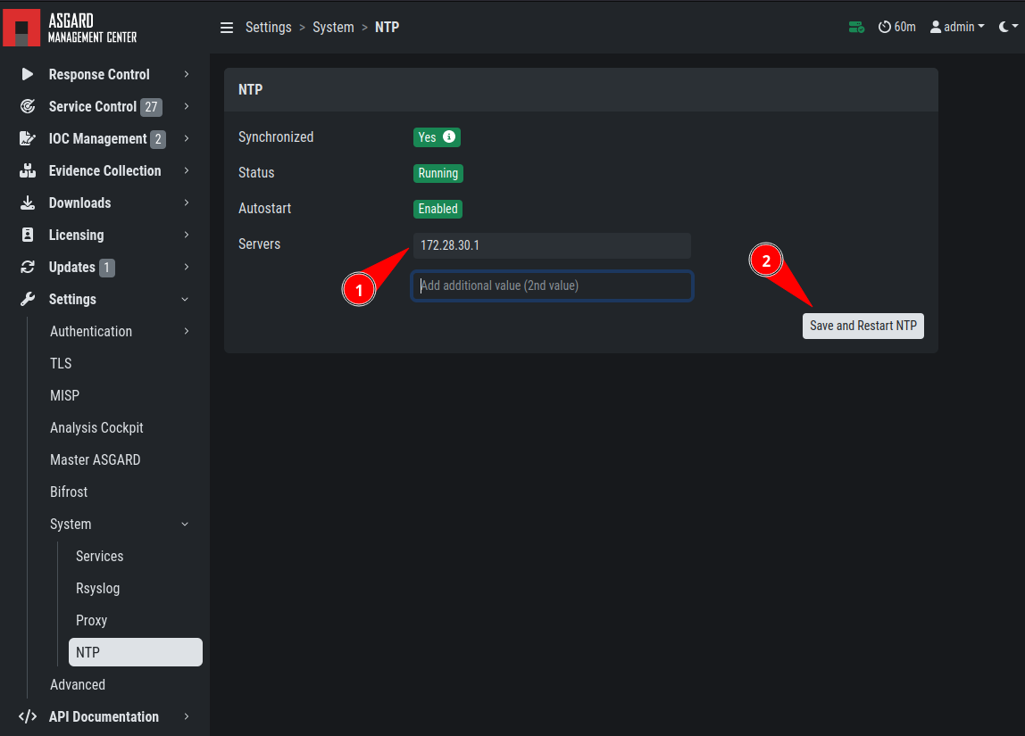 NTP Configuration