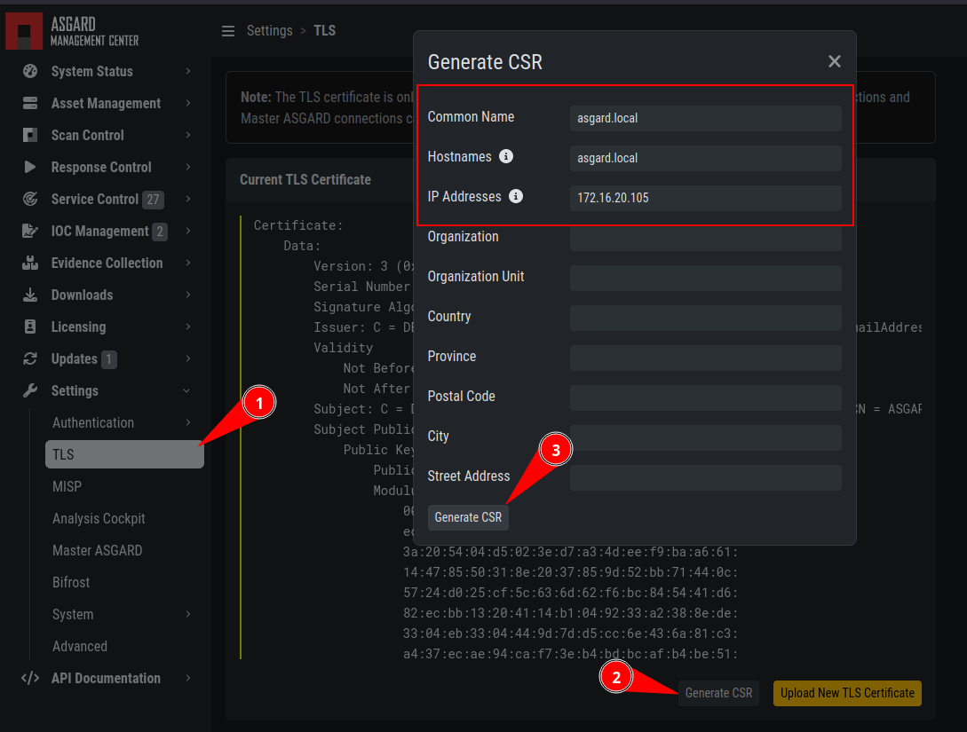 Generate a Certificate Signing Request (CSR)
